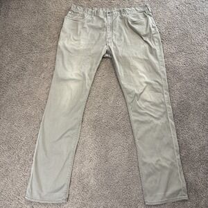 Polo Ralph Lauren Gray‎ Pants Mens Sz 40Tx36 Slim Straight